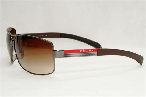 Prada Men's Active Wrap Navigator Sunglasses Jewelry